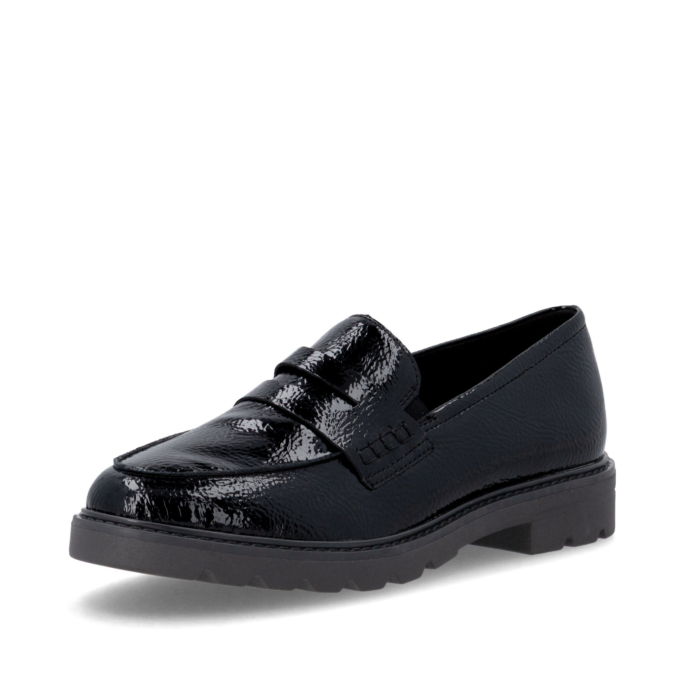 Chaussure basse REMONTE en noir : devant