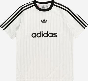 T-Shirt 'Adicolor' ADIDAS ORIGINALS en blanc : devant