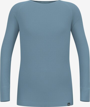 ODLO Sport onderkleding 'ACTIVE WARM' in Blauw: voorkant