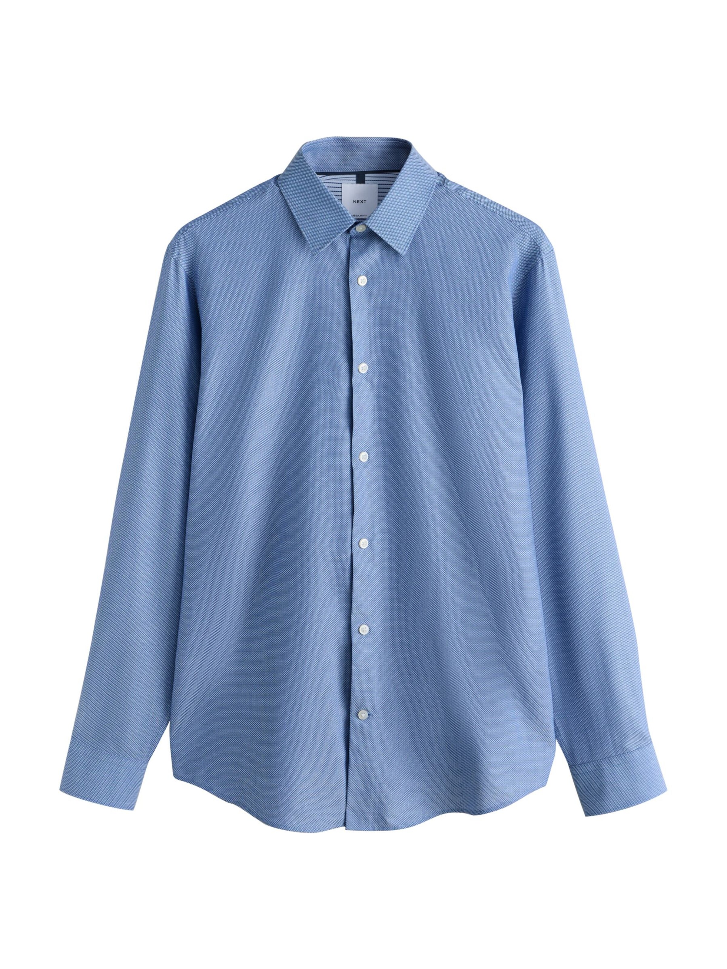 Next Regular Fit Hemd in Blau