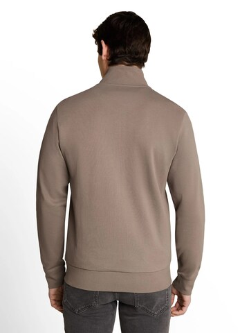 TOM TAILOR Sweat jacket in Grey