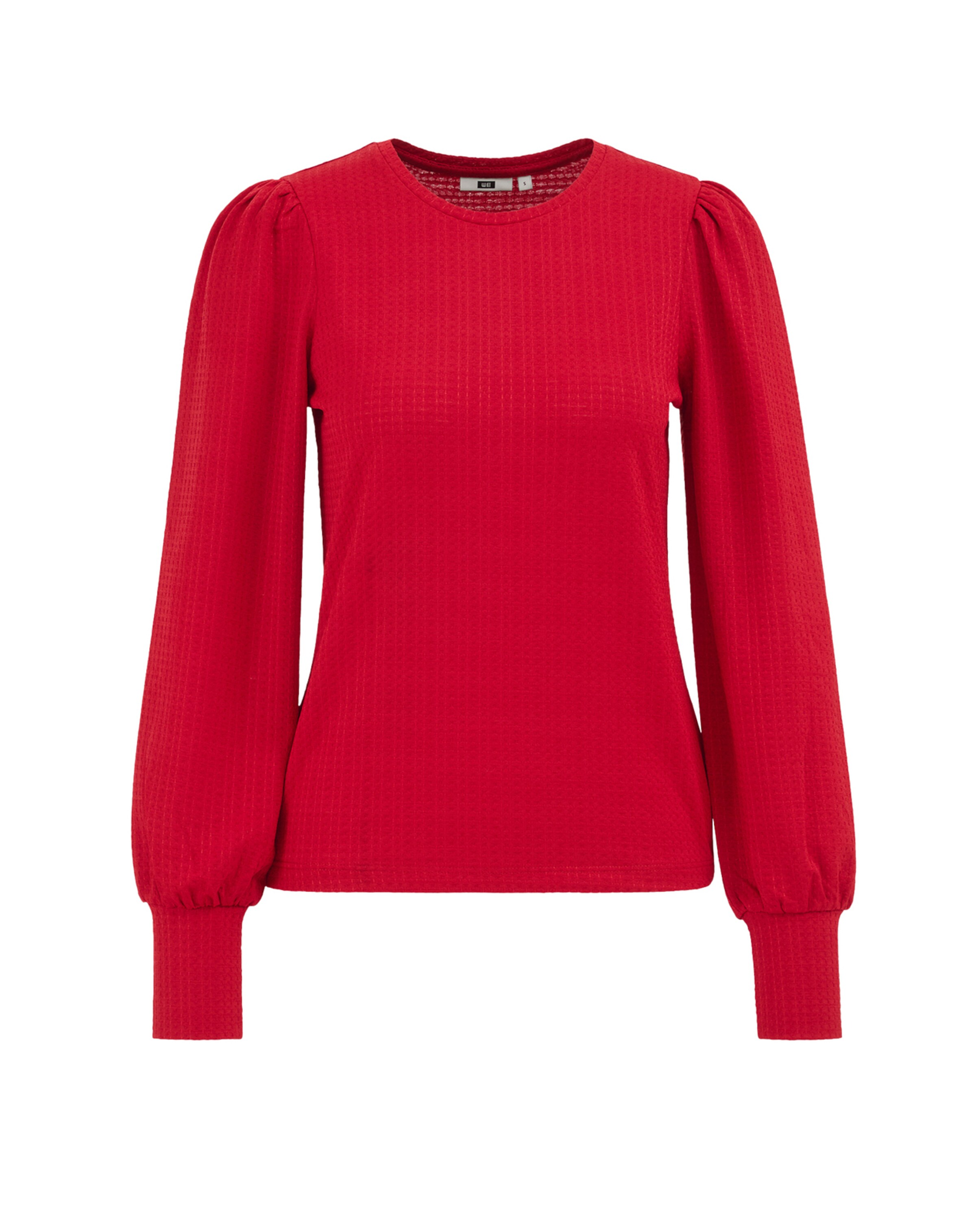 WE Fashion - Blusa en rojo: frente