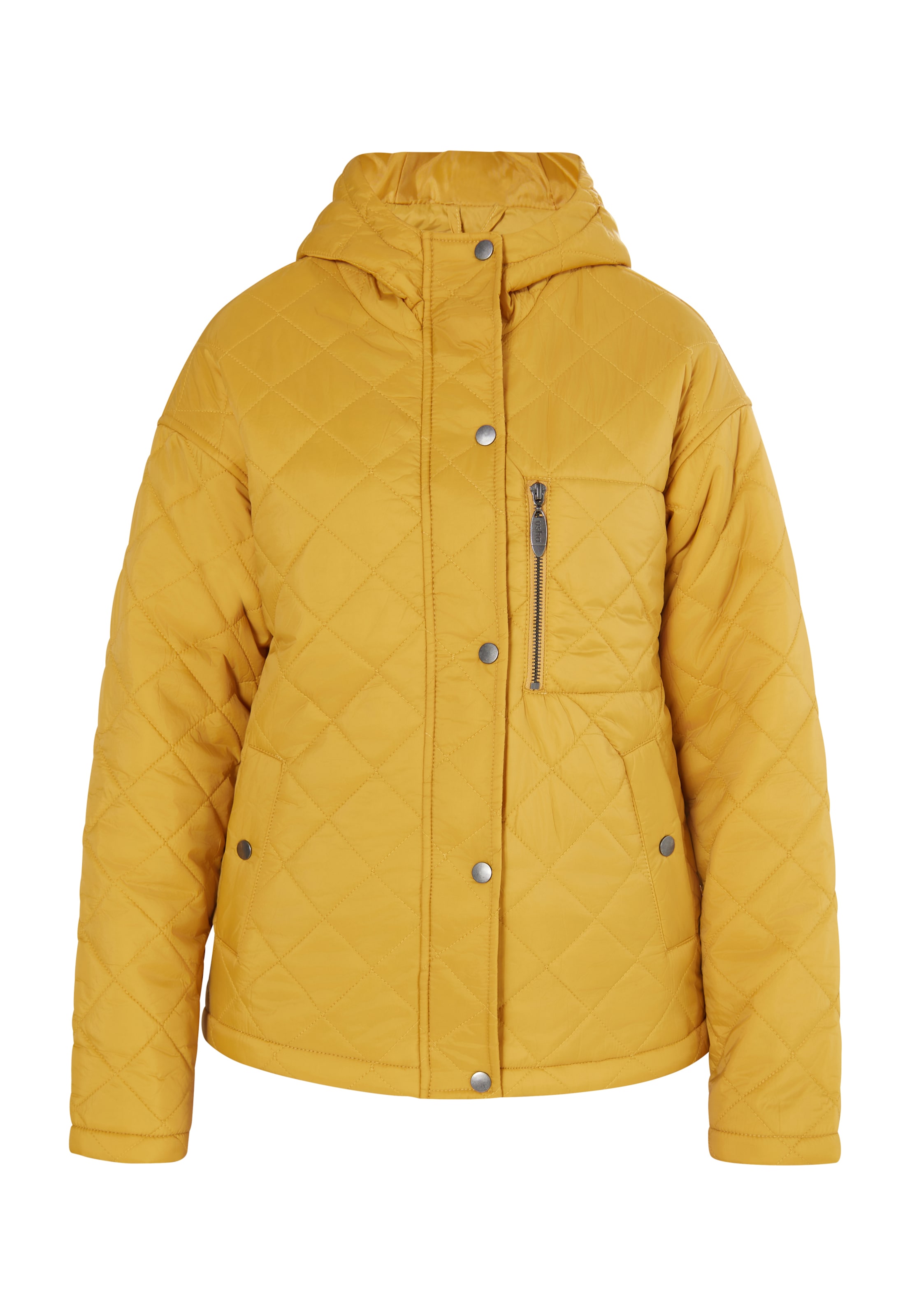 Usha Between-season jacket in Yellow: front