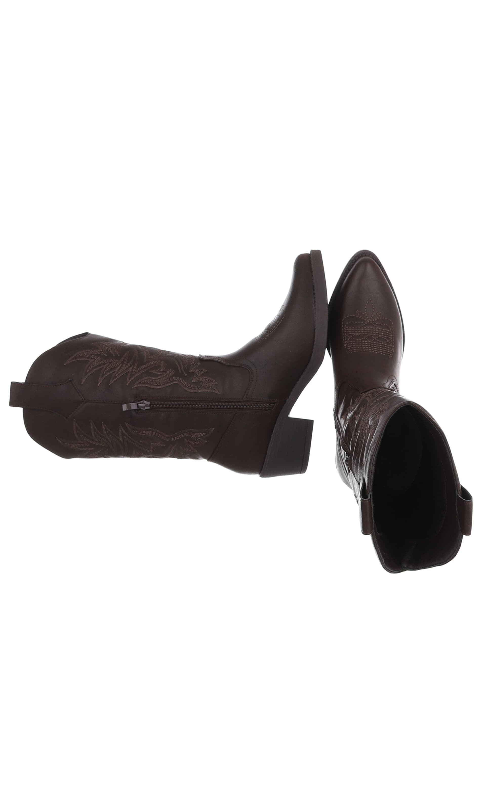 Ital-Design Cowboy Boots in Brown