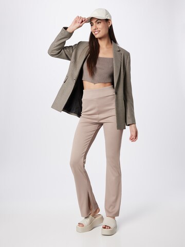 ABOUT YOU Regular Trousers 'Jolina' in Beige