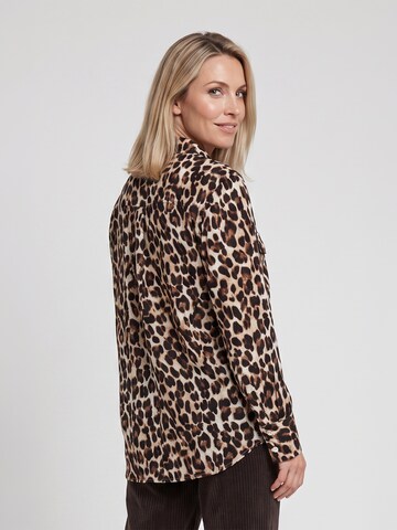 Olsen Bluse in Braun: Rückseite