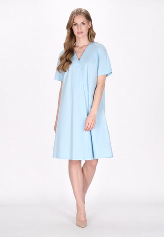 DreiMaster Klassik Jurk in Blauw