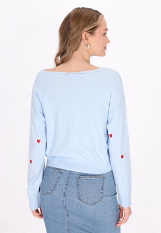 MYMO Sweater 'Comfy' in Blue