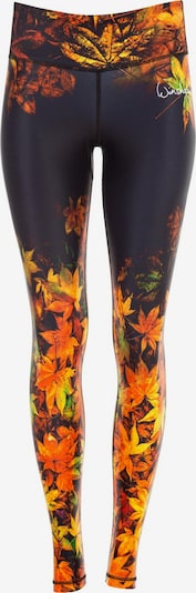 Winshape Športové nohavice 'AEL102' - svetlozelená / oranžová / tmavooranžová / čierna, Produkt