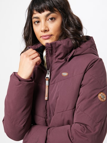 Ragwear - Abrigo de invierno 'Rebelka' en rojo