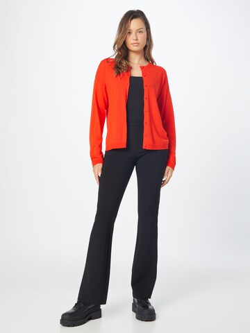 UNITED COLORS OF BENETTON Knit cardigan in Red