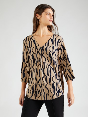 ZABAIONE - Blusa 'To44scany' em castanho: frente