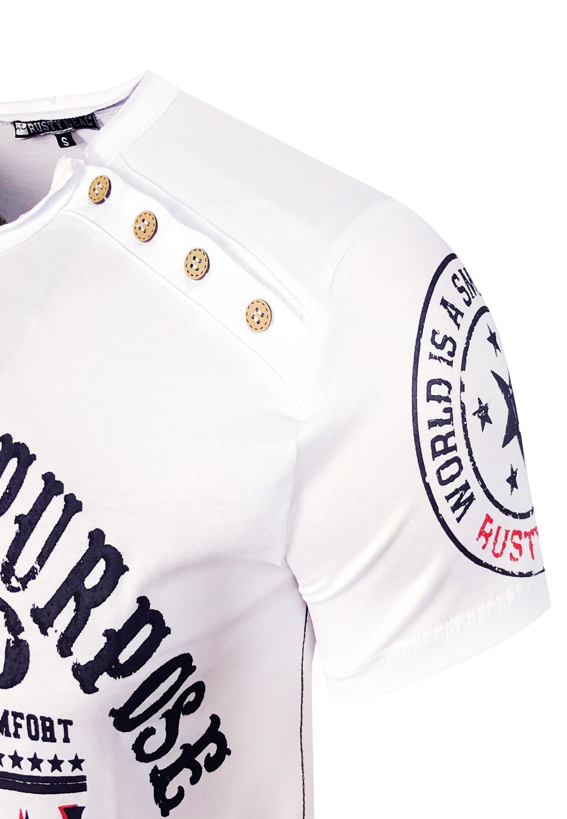 Rusty Neal T-Shirt in Weiß