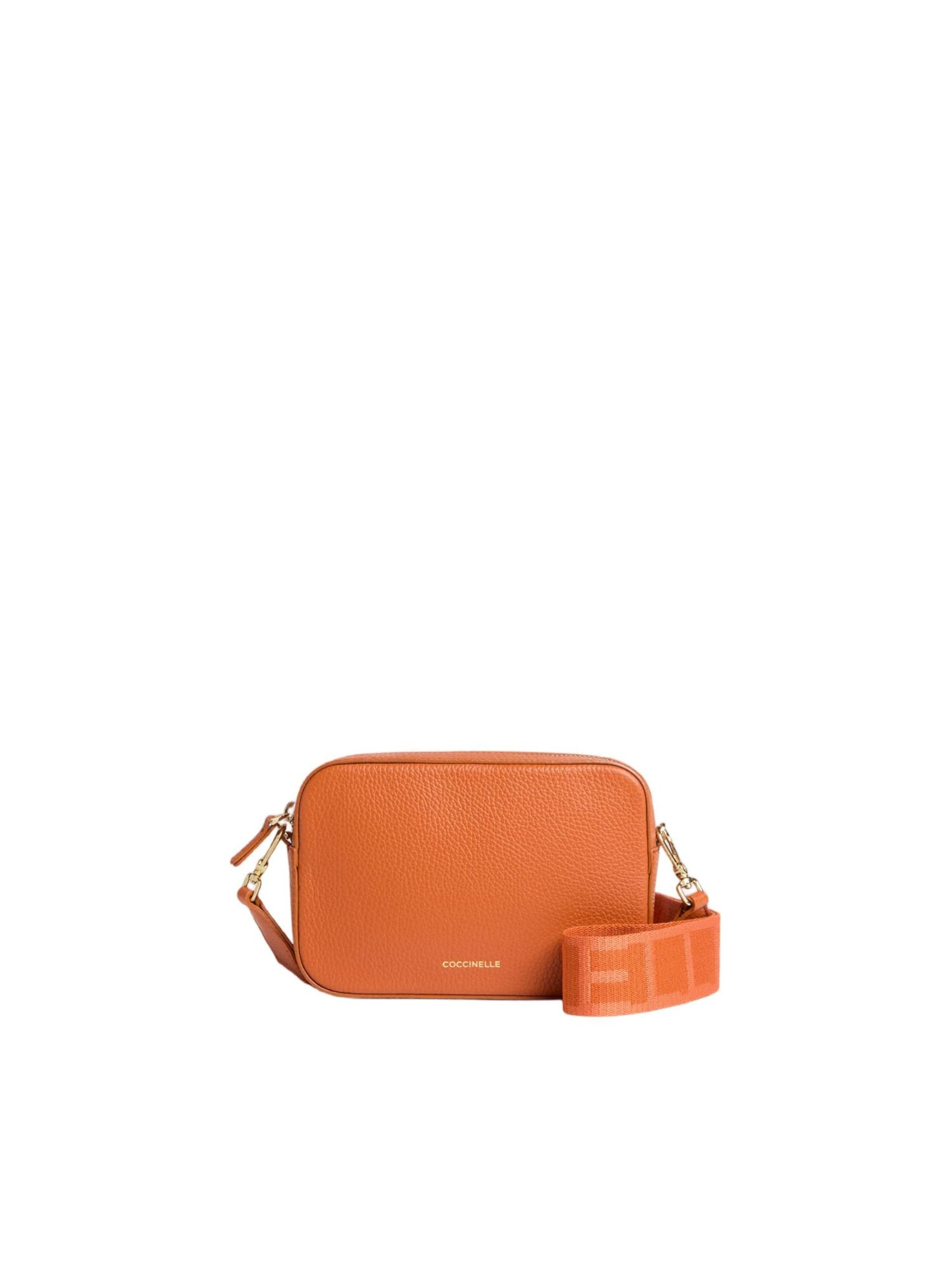 Coccinelle Handbag 'COCCINELLE Tebe 1' in Orange: front