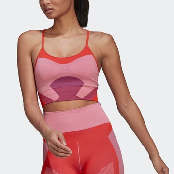 Low Support Soutien-gorge de sport 'Stella McCartney TrueStrength' ADIDAS BY STELLA MCCARTNEY en rose