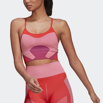 ADIDAS BY STELLA MCCARTNEY Low Support Sports Bra 'Stella McCartney TrueStrength' in Pink