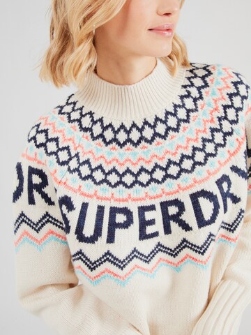Superdry Pullover in Beige