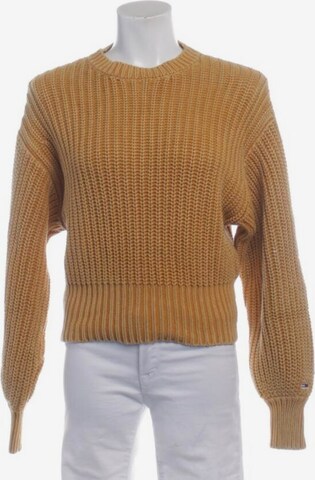Tommy Jeans Sweater & Cardigan in XS in Yellow: front