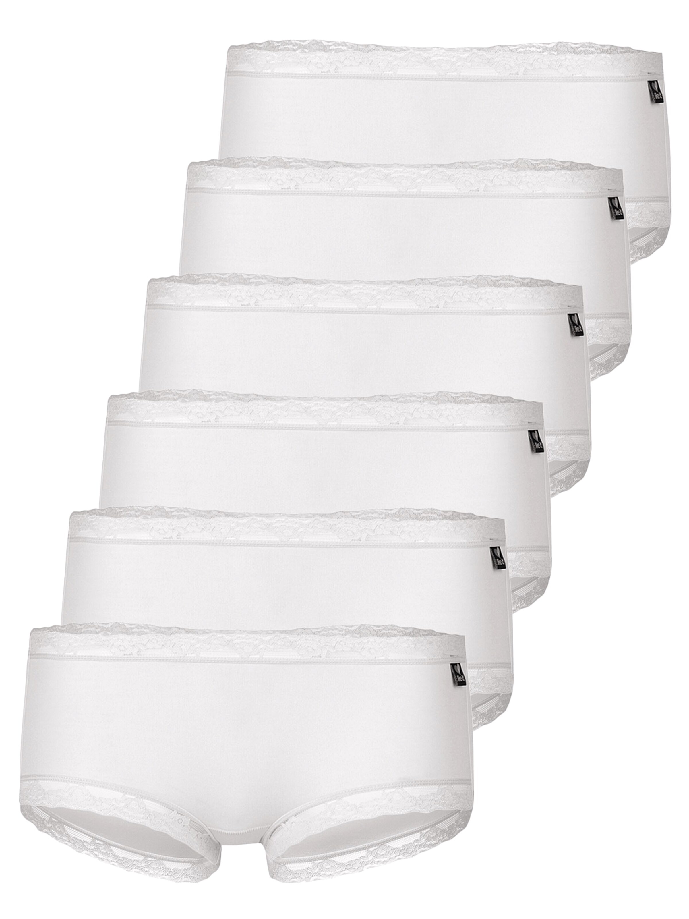 like it! Boyshorts 'Olivia' in White