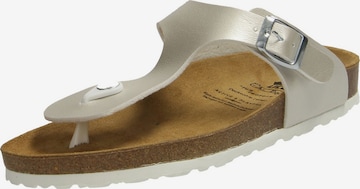 LICO Sandals 'Bioline Trend' in Silver: front