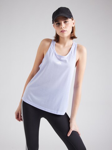 ADIDAS PERFORMANCE - Top deportivo 'Train Essentials' en lila: frente