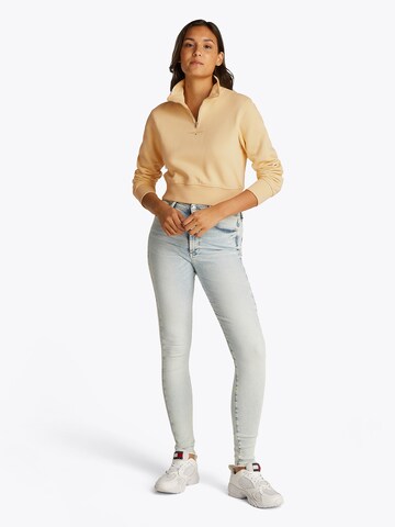 Tommy JeansSweater majica - žuta boja