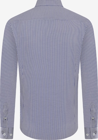 DENIM CULTURE Regular fit Button Up Shirt ' ERIC ' in Blue