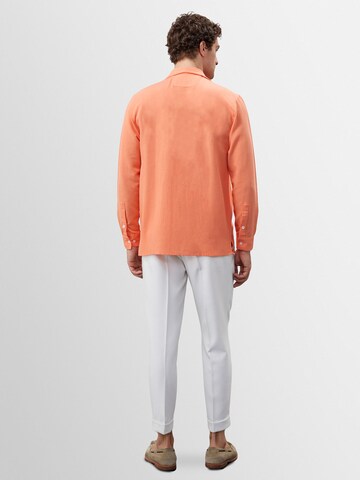Antioch Regular fit Button Up Shirt in Orange