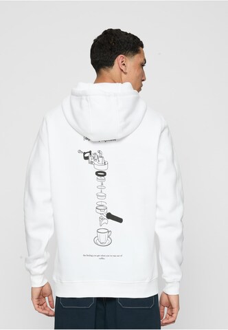 MT Men Sweatshirt 'Depresso' in Weiß