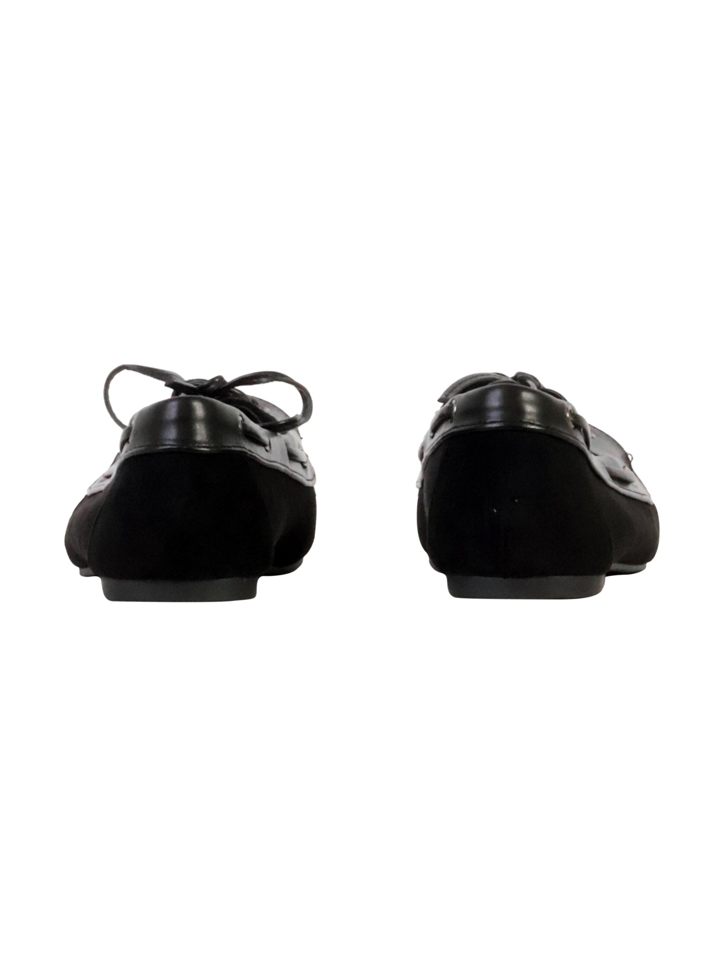 Joia Classic Flats 'Schnür-Mokassins' in Black
