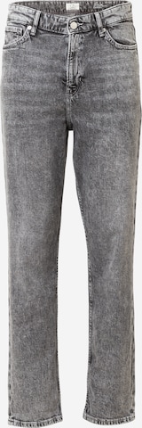 QS Regular Jeans in Grey: front