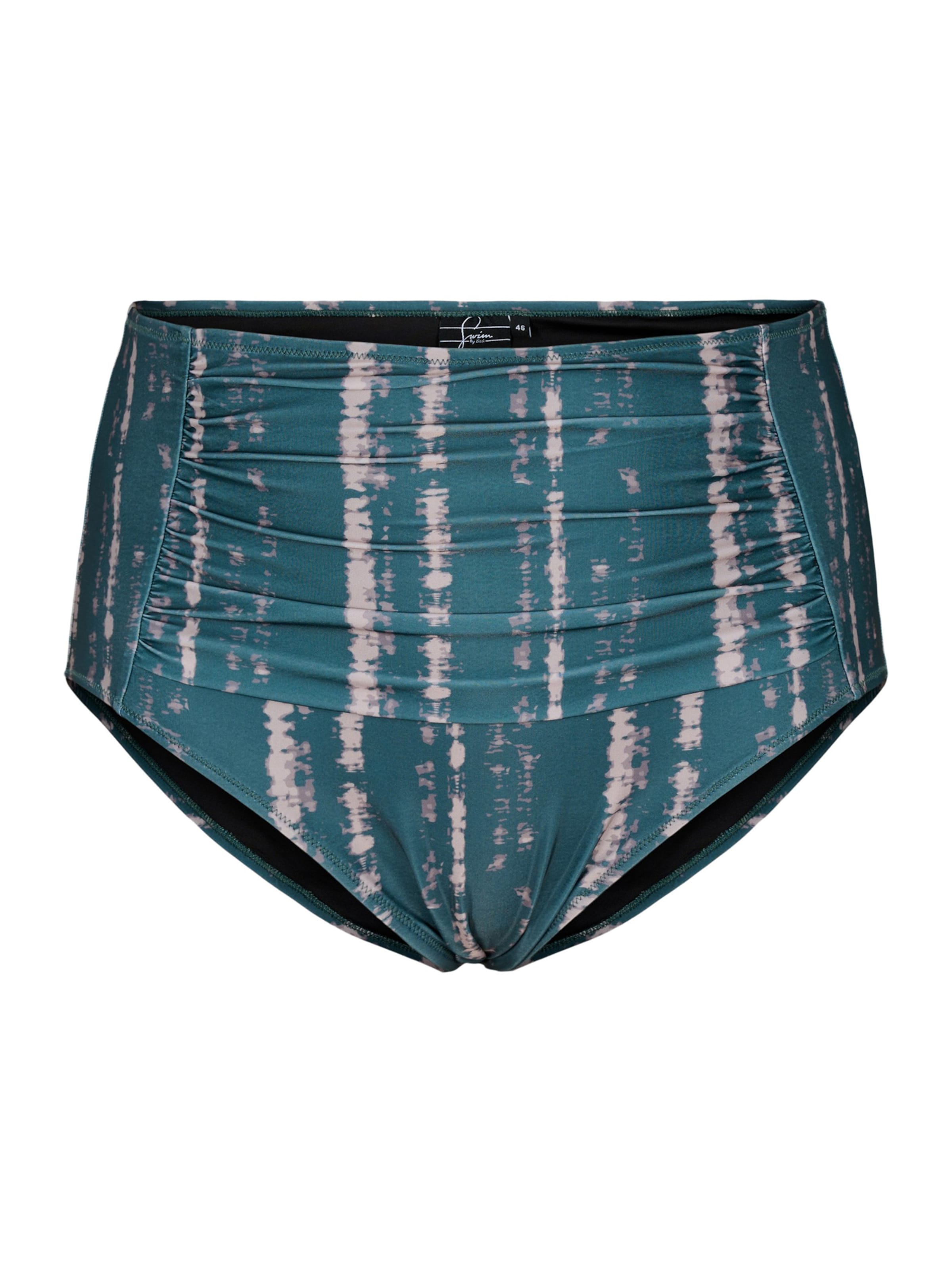 Bas de bikini 'STELLA' Swim by Zizzi en vert : devant