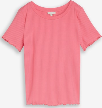 TOM TAILOR Shirt in Pink: front
