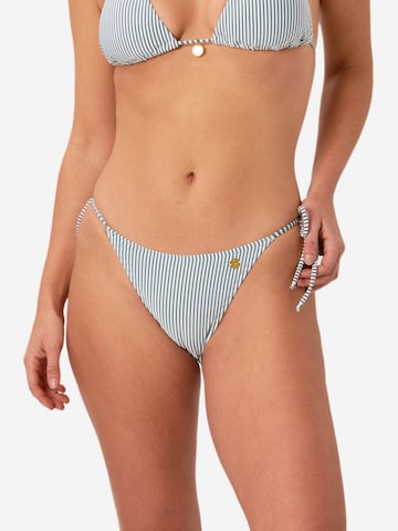 Seaside Bikinibroek 'Seersucker' in Groen: voorkant