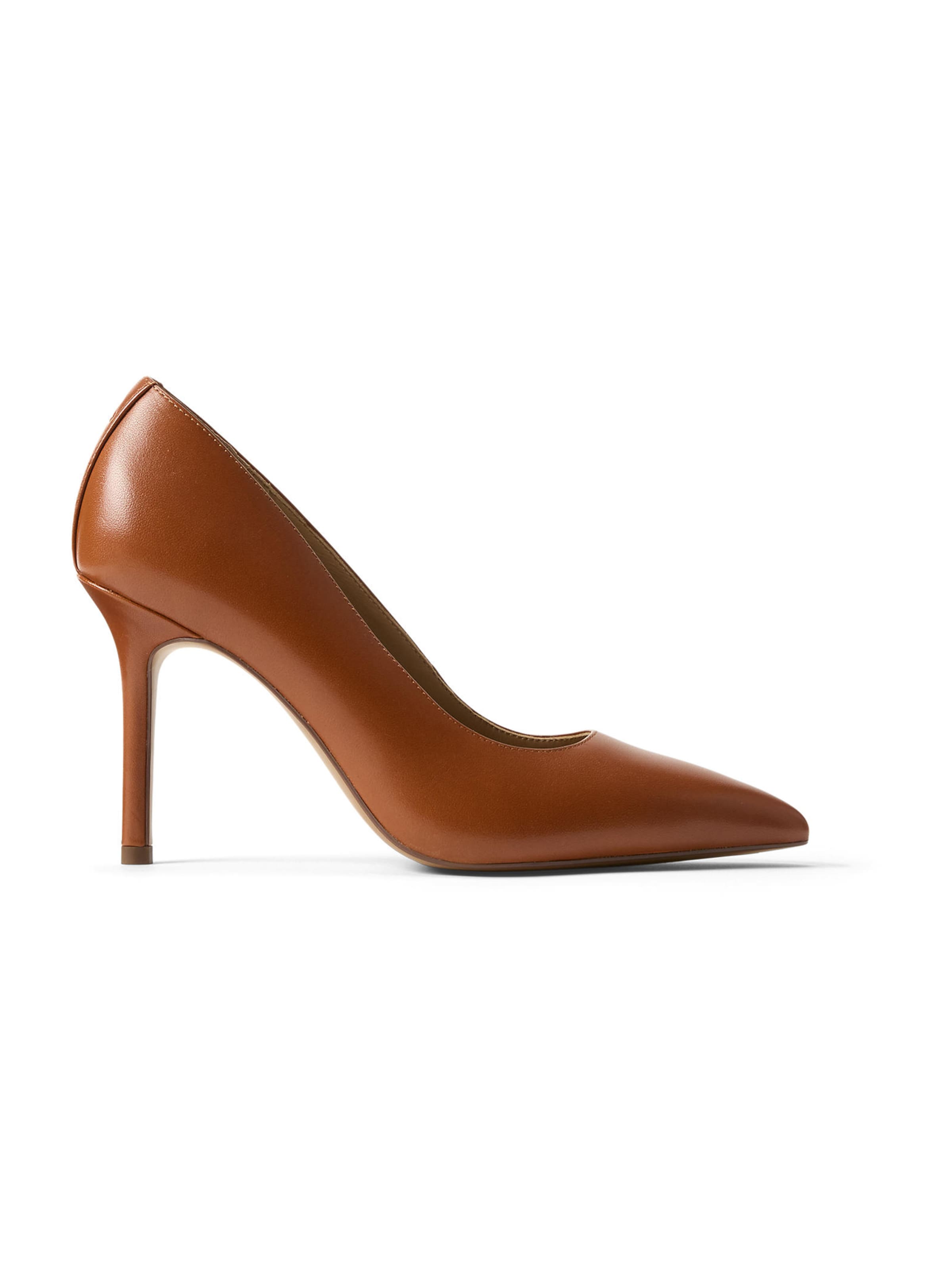 Pumps 'LINDELLA' de la Lauren Ralph Lauren pe maro: față