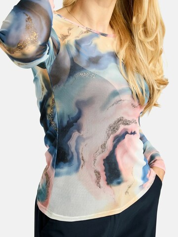 Liberte Essentiel Top ' MESH ' in Blauw