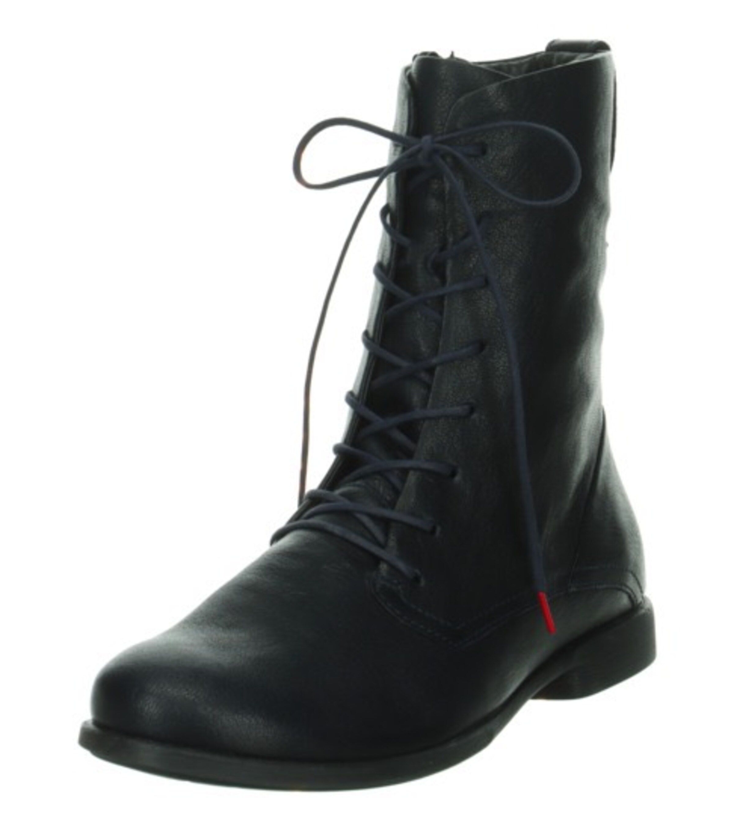 THINK! Schnürstiefelette in Schwarz: Vorderseite