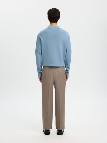 SELECTED Regular Hose in Braun