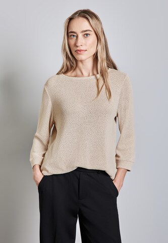 STREET ONE Shirt in Beige: Vorderseite