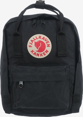 Fjällräven Rucksack 'Kanken' in Schwarz: predná strana