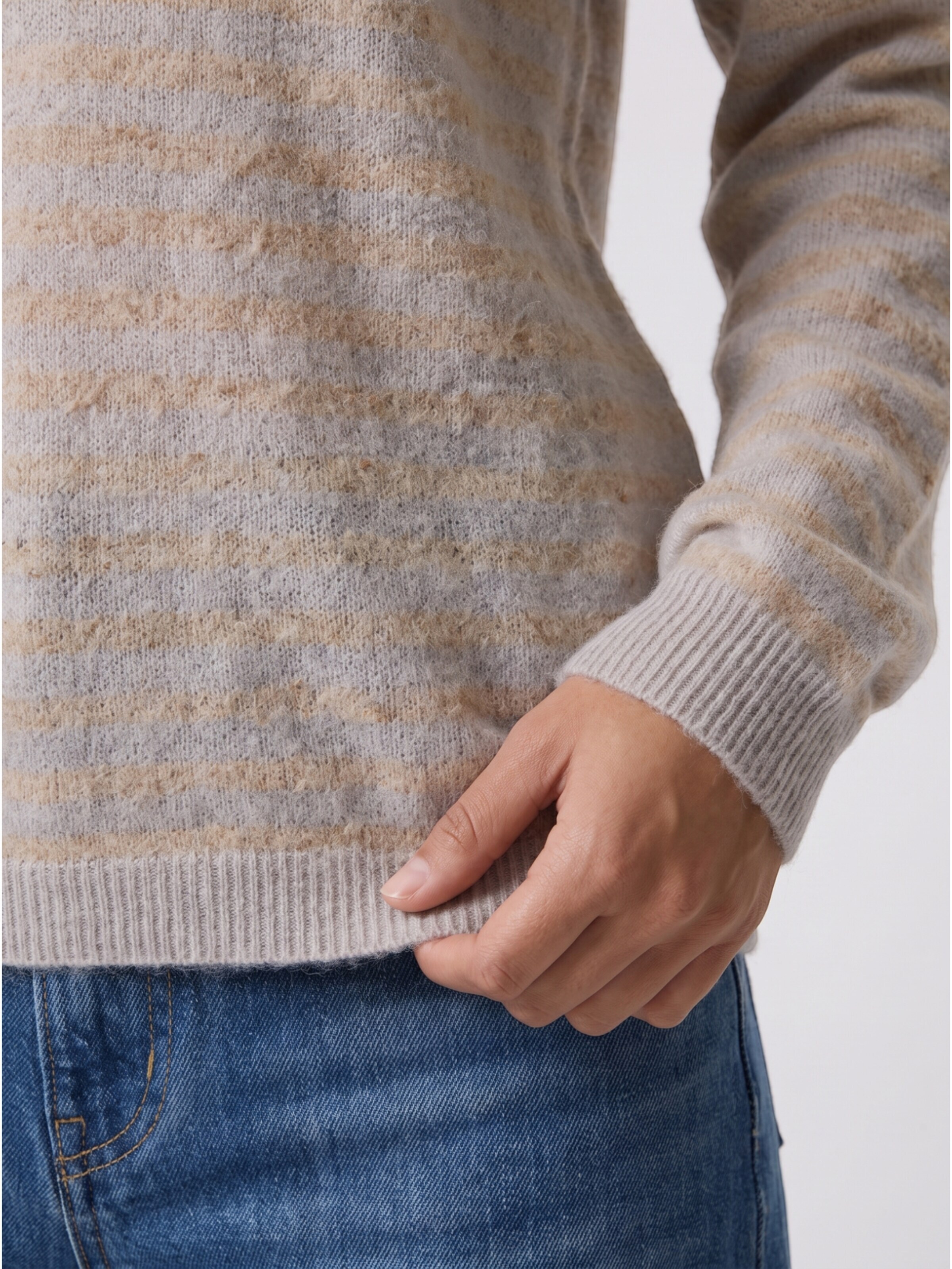 americandreams Pullover 'Christy Cashmere'‌‌‌‌‌‌‌‌‌ in Grau