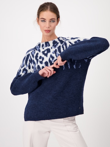 monari - Pullover em azul: frente