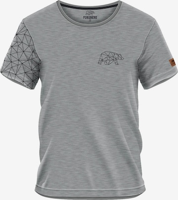 FORSBERG T-Shirt 'Thyrison' in Grau: predná strana