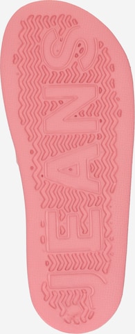 Flip-flops de la Tommy Jeans pe roz