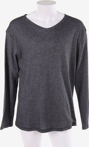 QUIKSILVER Baumwoll-Pullover XL in Grau: predná strana