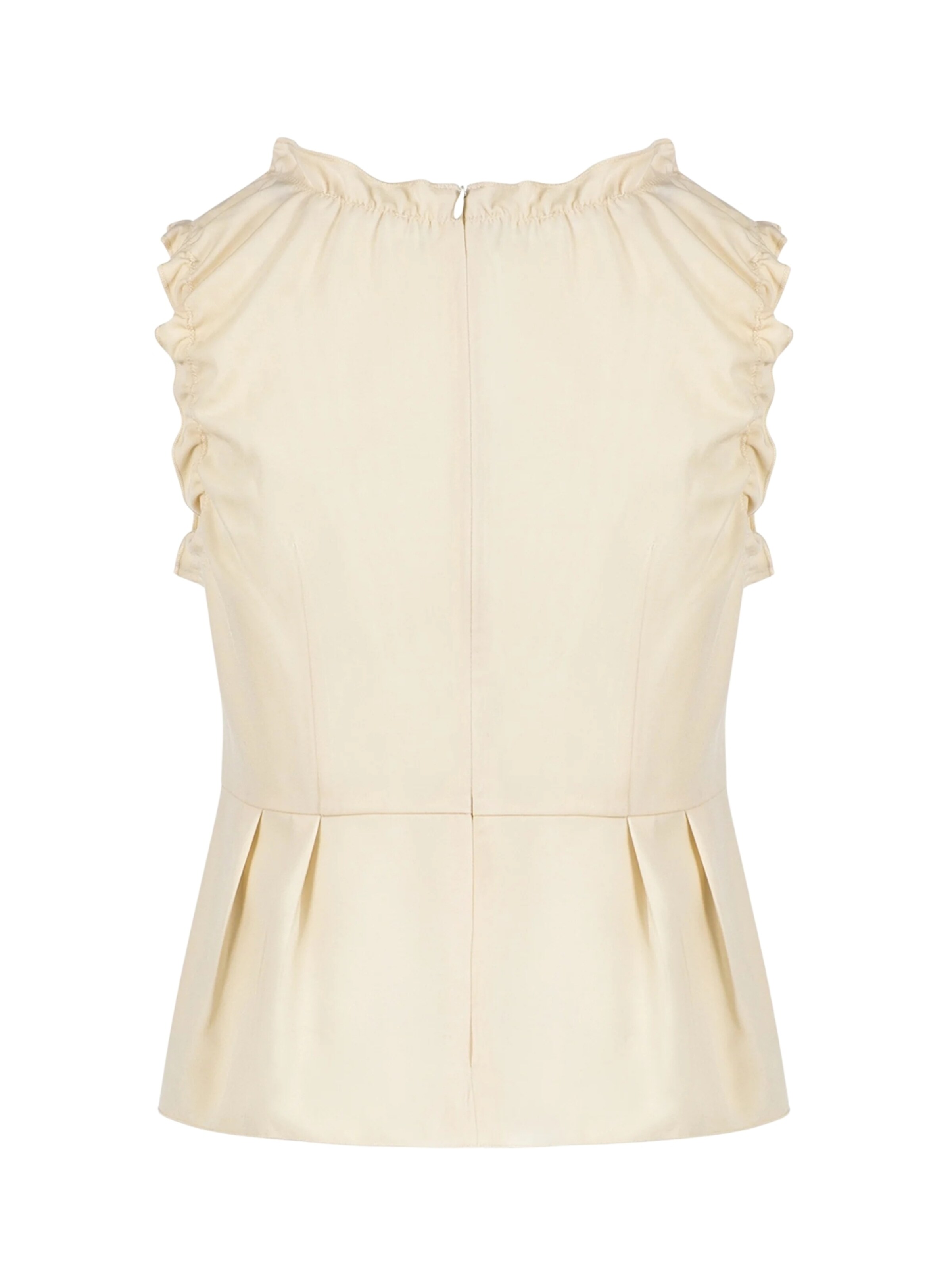 Coster Copenhagen Top ' Shiny ' in Weiß