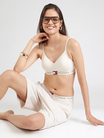 Tommy Hilfiger Underwear Korzetová Podprsenka – béžová: přední strana