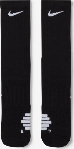 NIKE Athletic Socks 'Elite' in Black