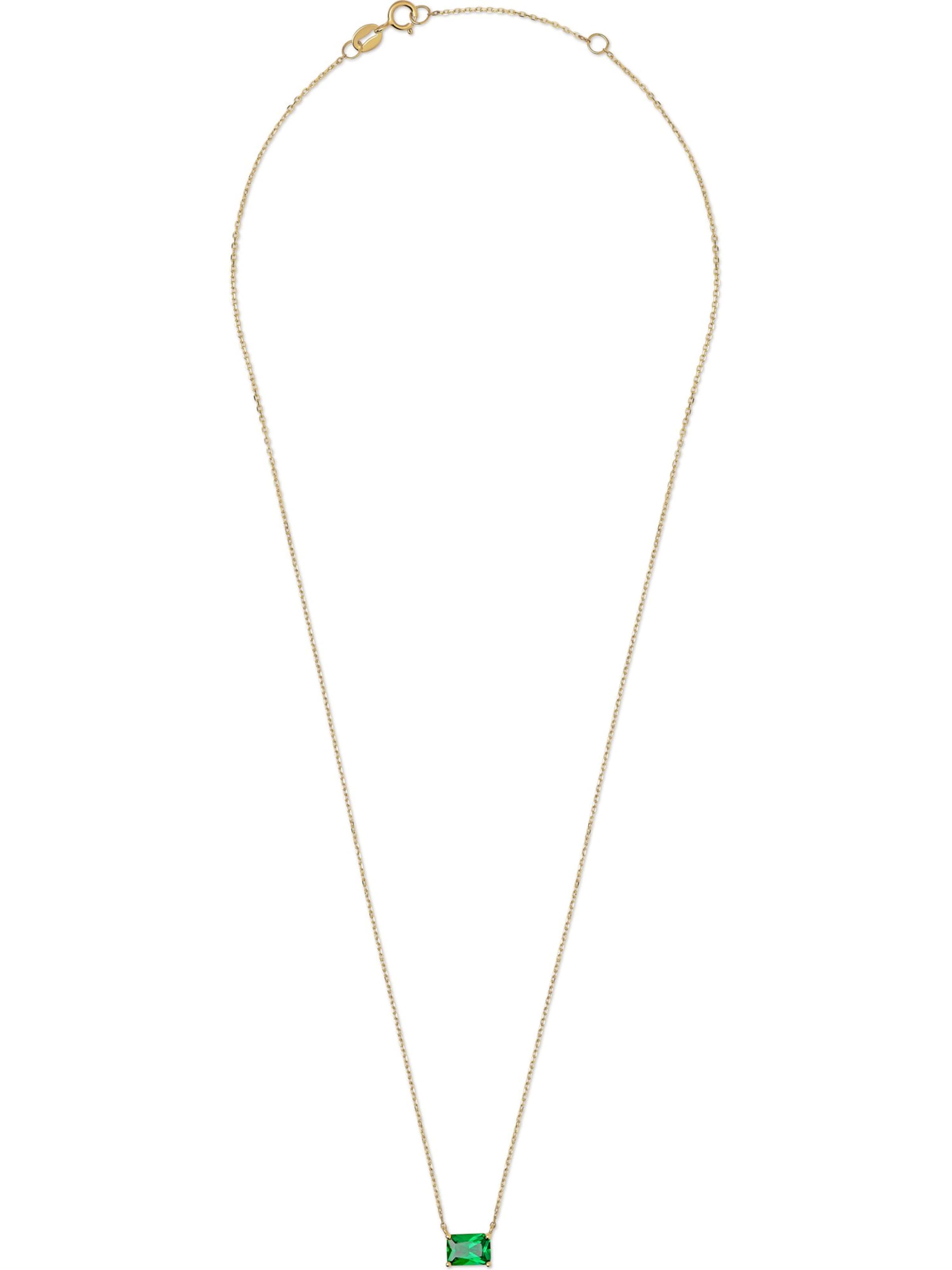 FAVS Necklace in Yellow: front