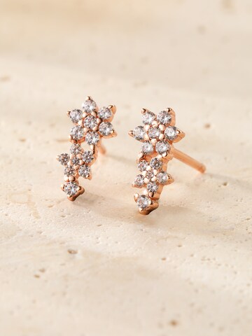 Hey Happiness Ohrringe 'Mini Floral' in Gold